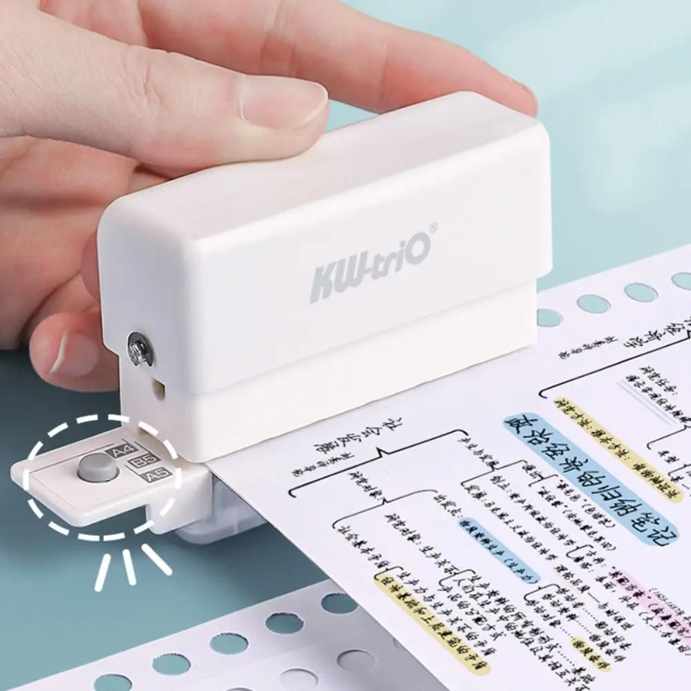 B5 6-Hole Punch for Loose Leaf Planner & Binder – DIY Paper Hole Punch HIP