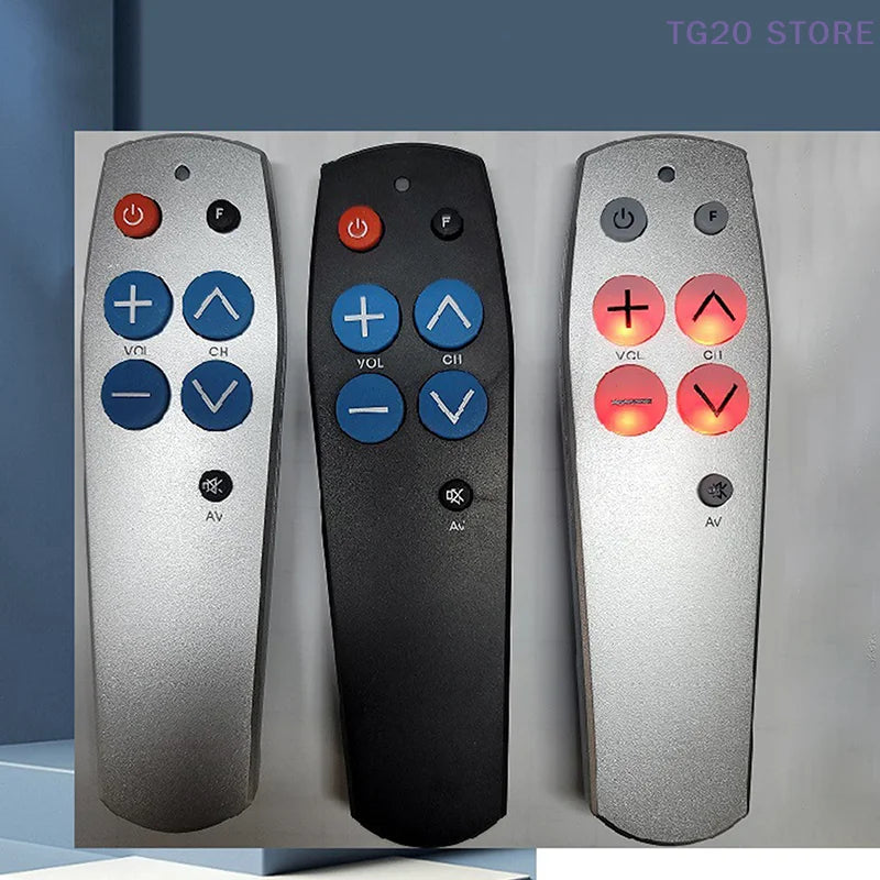 Universal IR Learning Remote Control – 7 Big Buttons for TV DVD IR Learning Remote HIP
