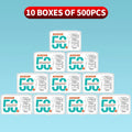 RUZOFO 50-Pack Disposable Dental Floss Picks – Portable Box Dental Floss Picks HIP C636-10 box