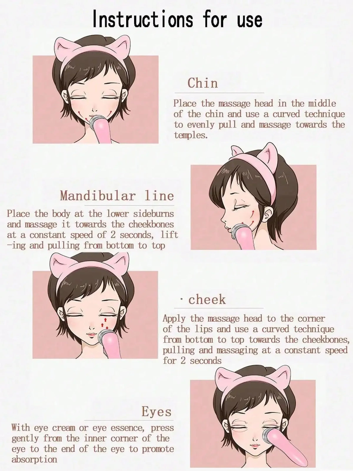 Face Lifting Massager – RF, LED Photon & Micro-Needle Device RF LED Face Massager HIP