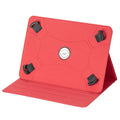 360° Rotatable Universal Tablet Case – Multi-Angle Stand Cover Tablet Folio Case HIP Red 9-11 inch