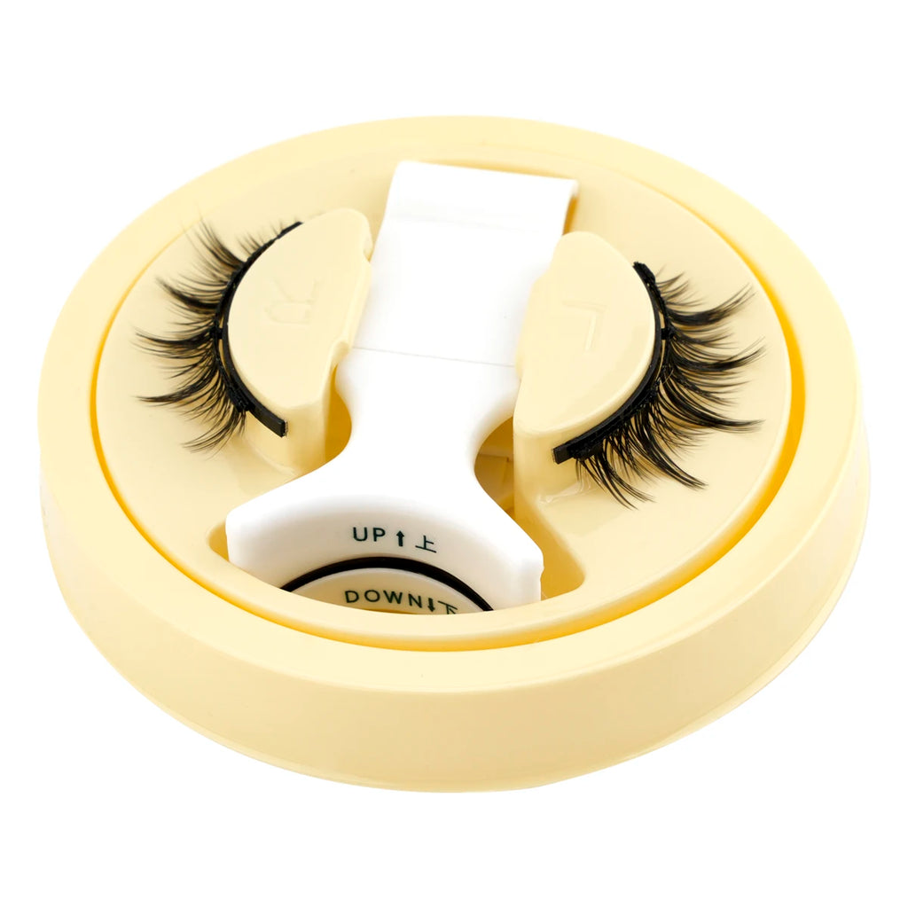 YSDO 1 Pair New Magnetic Eyelashes Set With Tweezers Makeup Natural Light Eyelash Extension Tools Reusable False Eye Lashes HIP