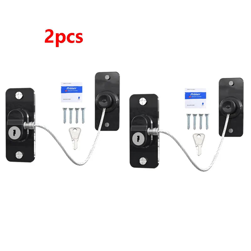 Baby Safety Lock for Cabinet, Fridge & Window | Steel Cable Baby Safety Lock HIP