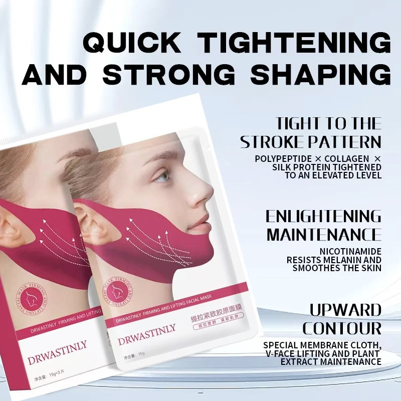 V-Line Collagen Hydrogel Lifting & Firming Face Mask – 5 Pcs Hydrogel Face Mask HIP