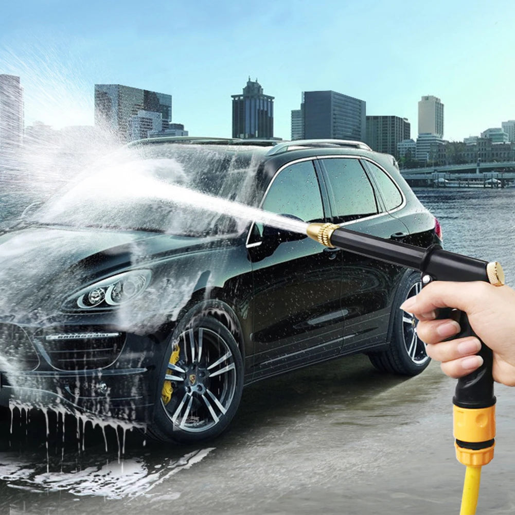 High Pressure Spray Water Gun Washing Garden Watering Hose Nozzle Sprinkler Car Cleaning Wash Tool Kits Auto Washer Guns HIP