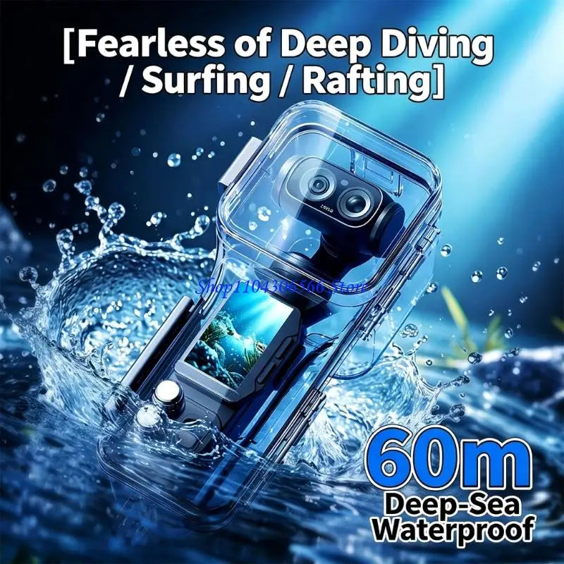 Waterproof Diving Case for Insta360 – 60m Underwater Housing Underwater Camera Housing HIP