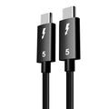 Thunderbolt 5 USB-C Cable 240W 80Gbps 16K Fast Charging Thunderbolt 5 Cable HIP Thunderbolt 5 0.5m