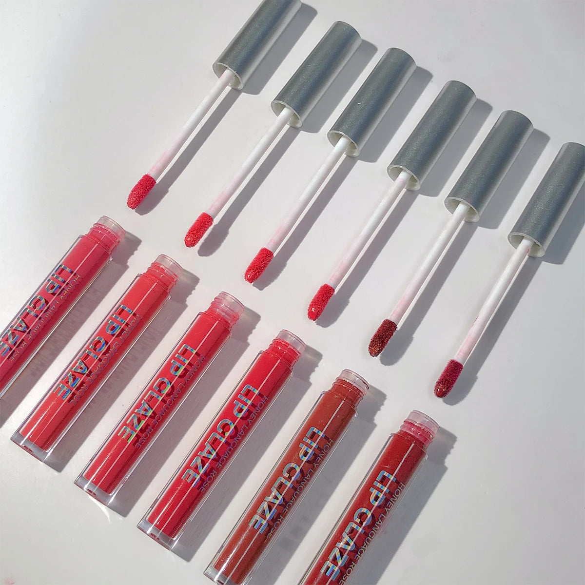 JUJU Dream 10-Pc Honey Rose Matte Velvet Lip Gloss Set Lip Gloss Set HIP