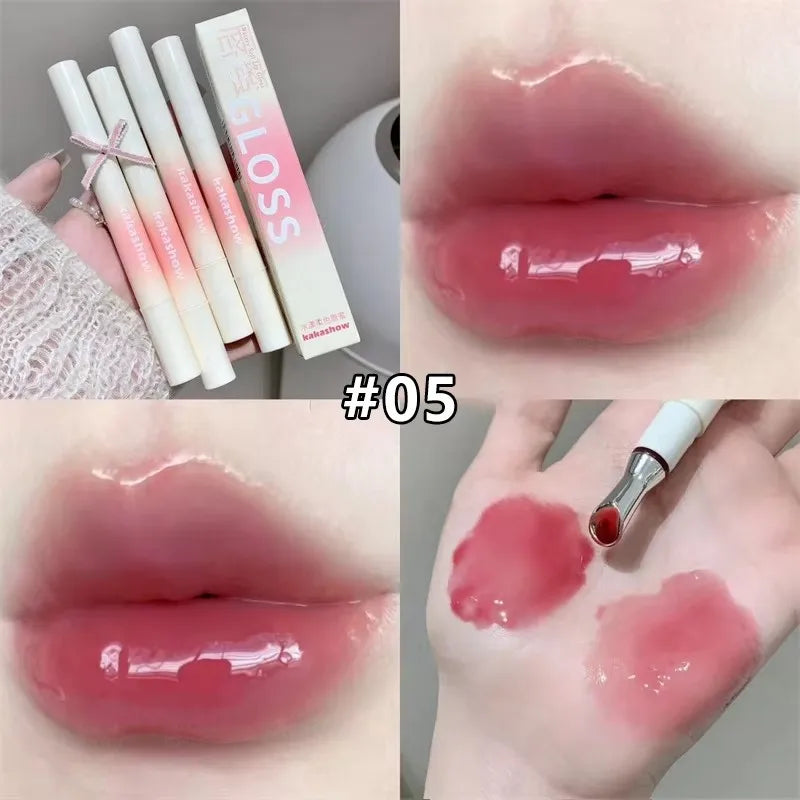 Metal Head Ice Diamond Essence Lip Tint Mirror Water Light Glass Lip Gloss Reduce Lip Wrinkles Moisturizer Lips Pluming Care HIP 05 1