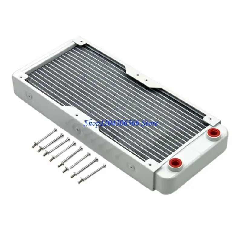 18-Pipeline Aluminum PC Water Cooling Radiator 120/240/360mm PC Water Cooling Radiator HIP