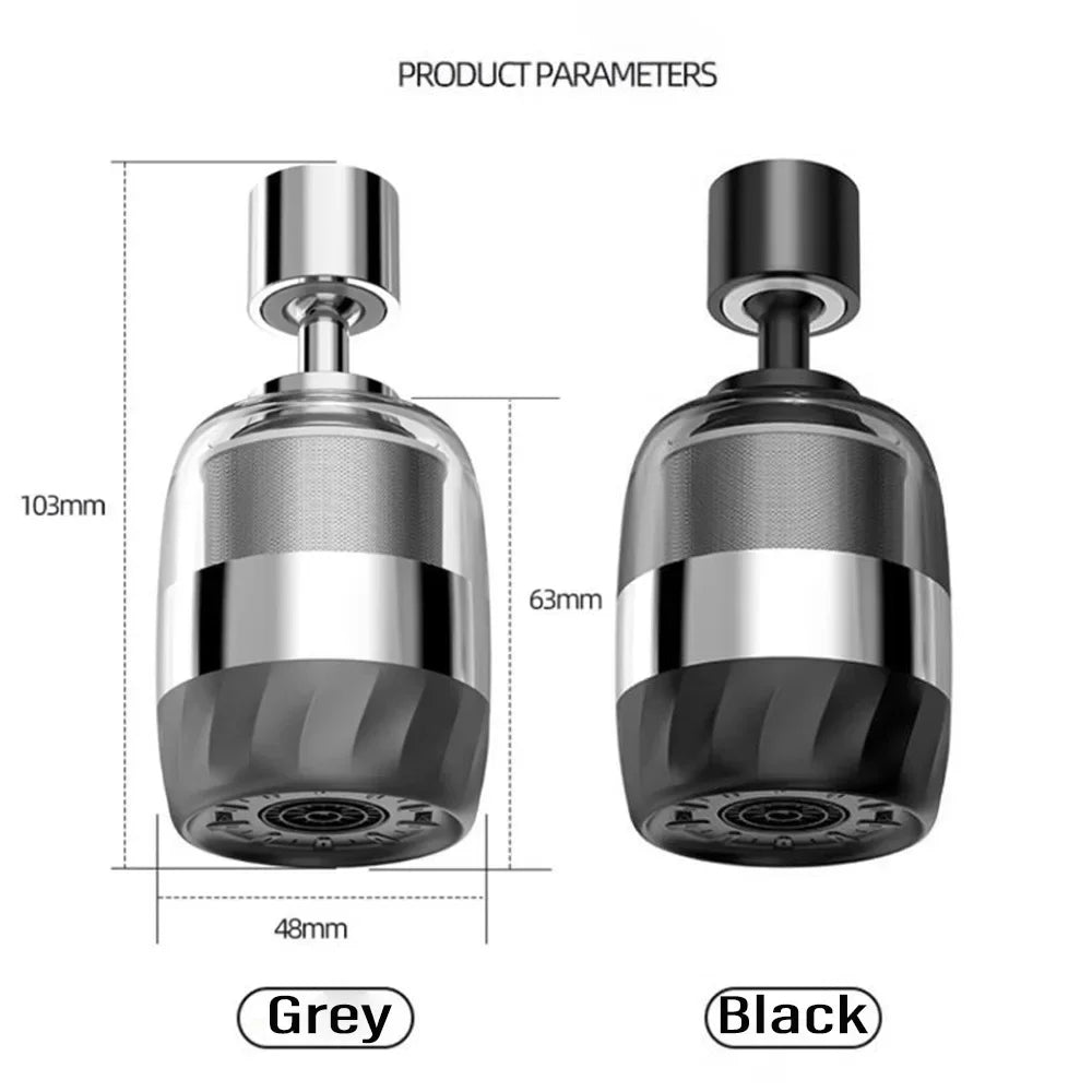360° Rotating Kitchen Faucet Bubbler – 3-Mode Stainless Steel Faucet Bubbler Nozzle HIP