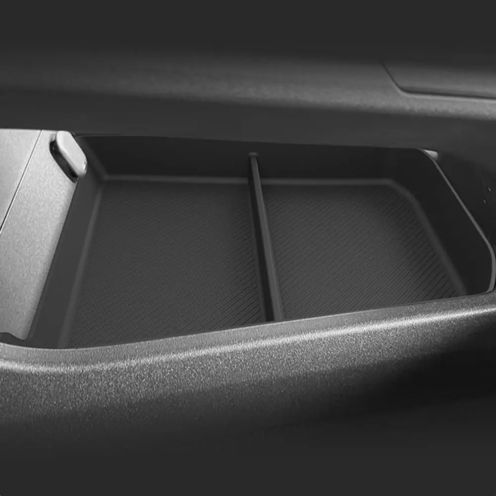 Center Console Lower Storage Box For Toyota BZ4X 2026 RHD Anti-Slip TPE Organizer Tray Right Hand Drive Car Interior Accessory HIP
