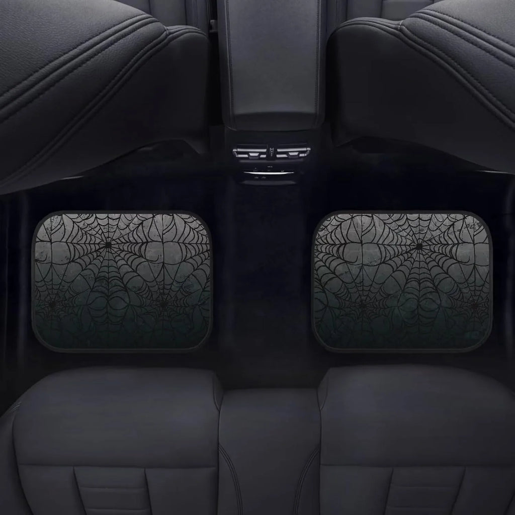Spider Web Gothic Car Floor Mats – 4-Piece All-Weather Set Car Floor Mats HIP