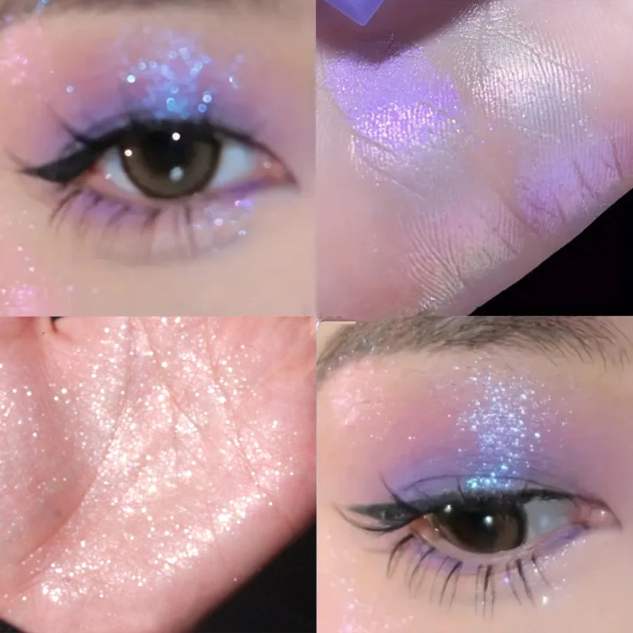 7-Color Diamond Liquid Highlighter Spray – Glitter Body Glow Liquid Highlighter Bronzer HIP