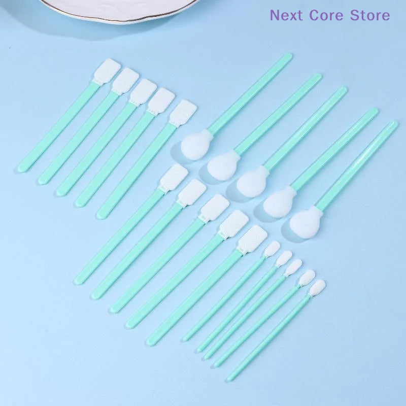 100-Pack Dust-Free Foam Swabs – Printer Head & Screen Cleaning Printer Cleaning Swabs HIP