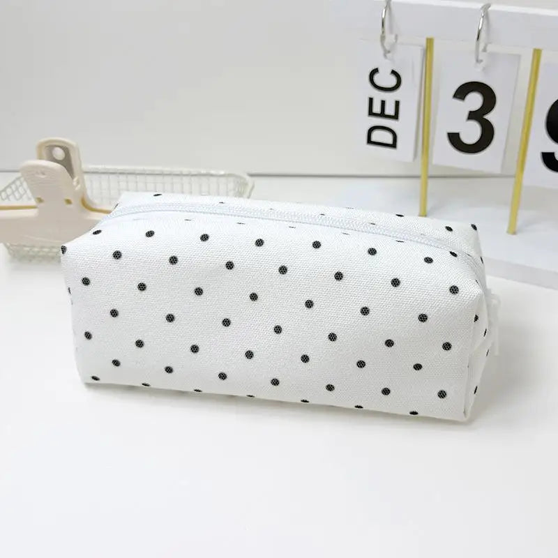 Large Capacity Canvas Pencil Pouch & Makeup Bag Organizer Pencil Pouch Organizer HIP A1