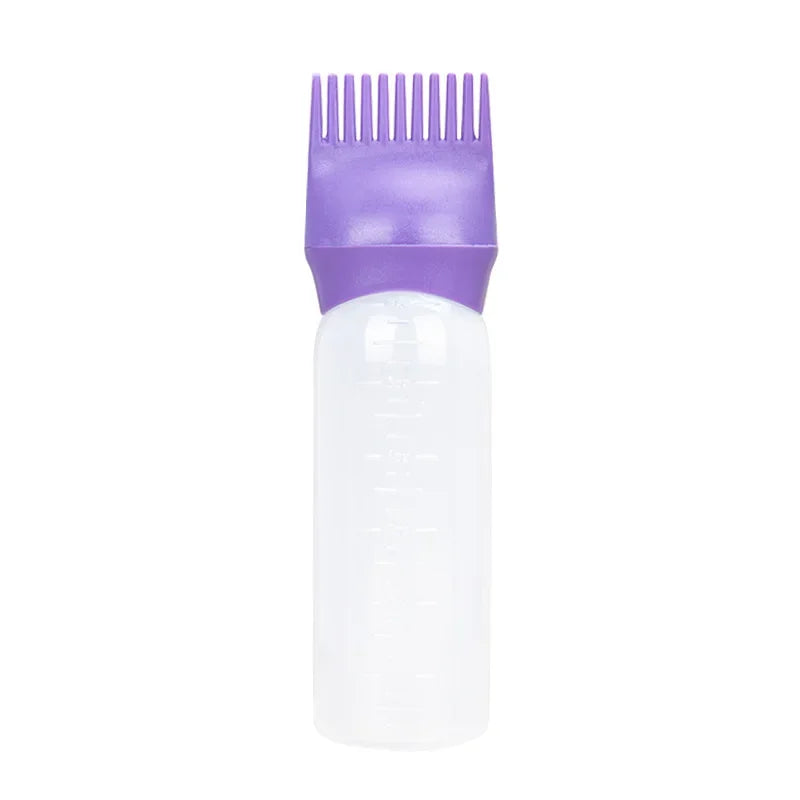 4 Colors 60OZ Portable Scalp Applicator Liquid Comb Hair Roots Massage Medicine Comb Hair for Hair Growth Serum Oil Nourish HIP DK PU
