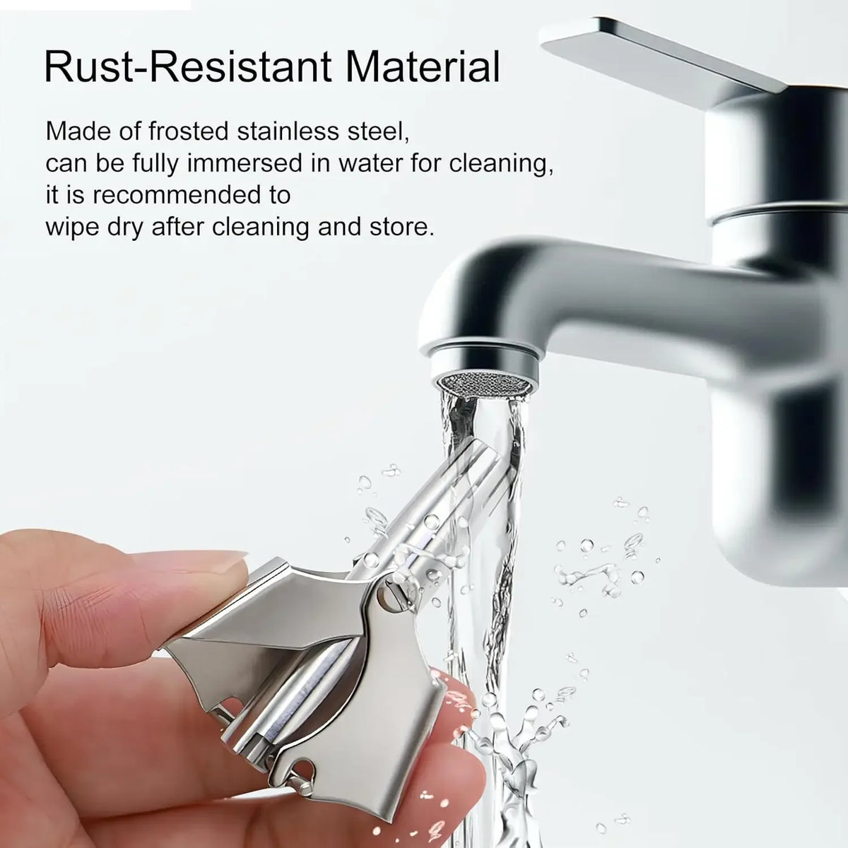Manual Ear & Nose Hair Trimmer – Waterproof & Painless Nose & Ear Trimmer HIP