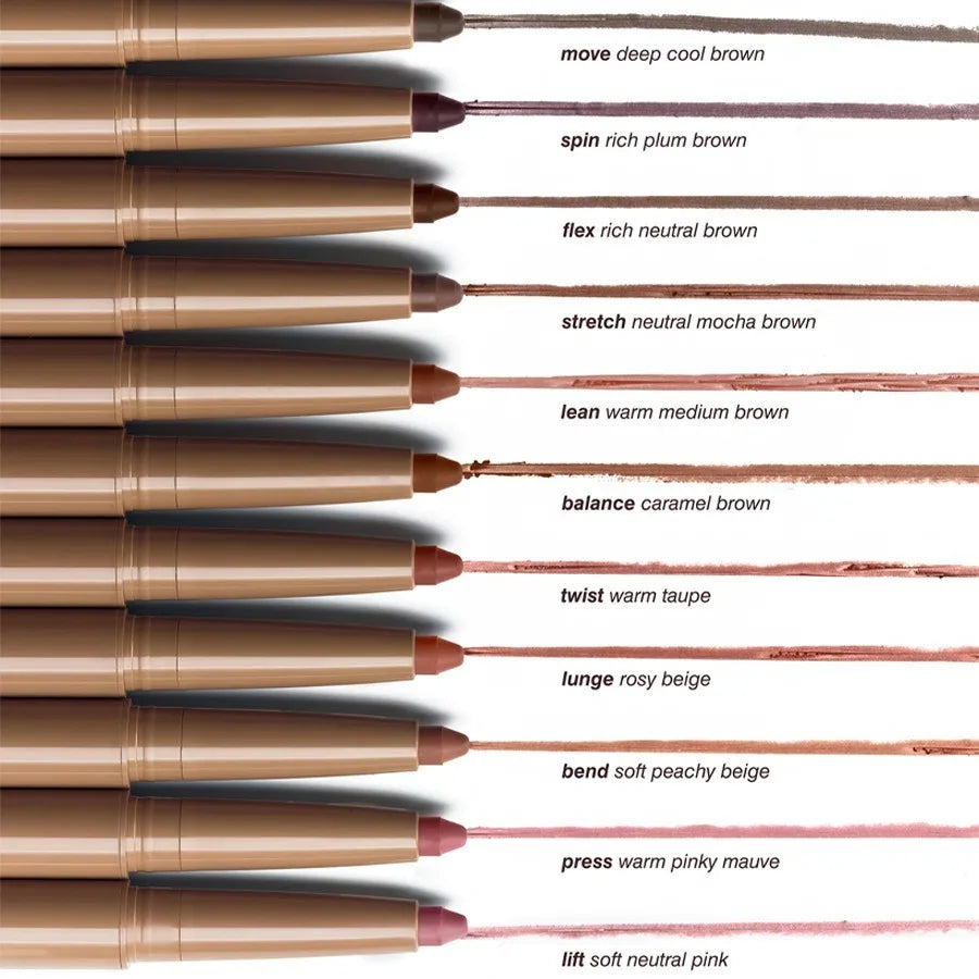 Chocolate Brown Silky Lipliner Pen Peptide Lipgloss Pencil Lasting Matte Nude Pink Lipstick Lip Outline Contour Defind Lip Liner HIP