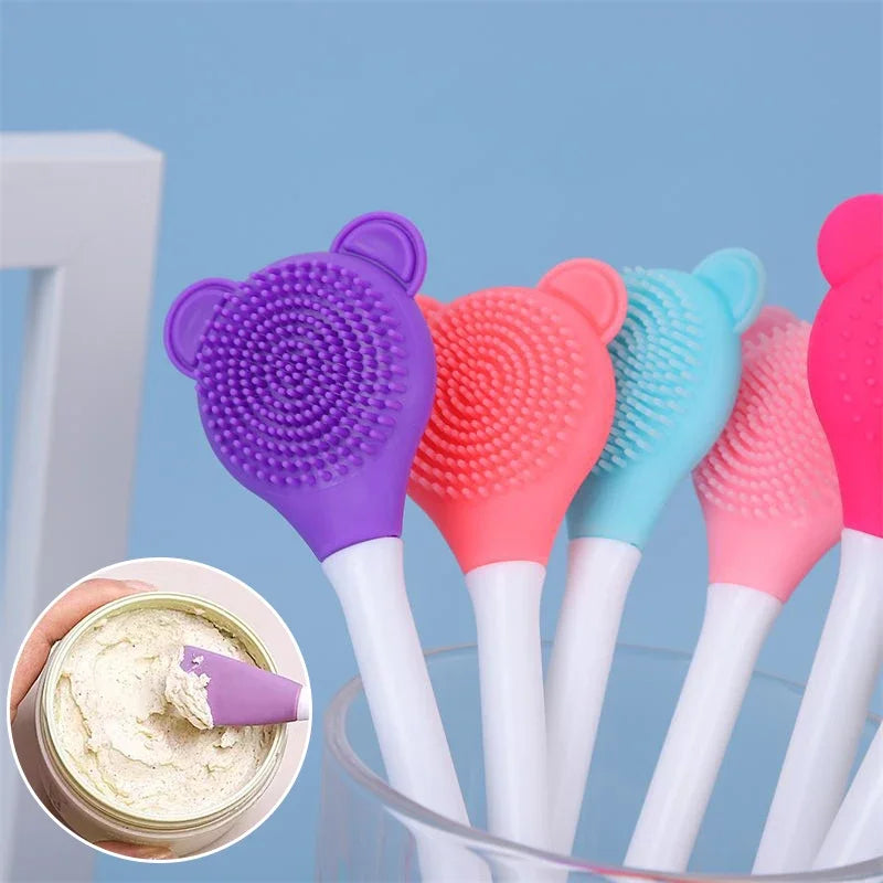 2-in-1 Silicone Face Mask Brush – Double-Head Applicator Face Mask Brush HIP