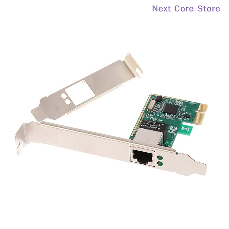 Gigabit PCI-E Network Card 10/100/1000Mbps RJ-45 LAN Adapter PCI-E Network Card HIP