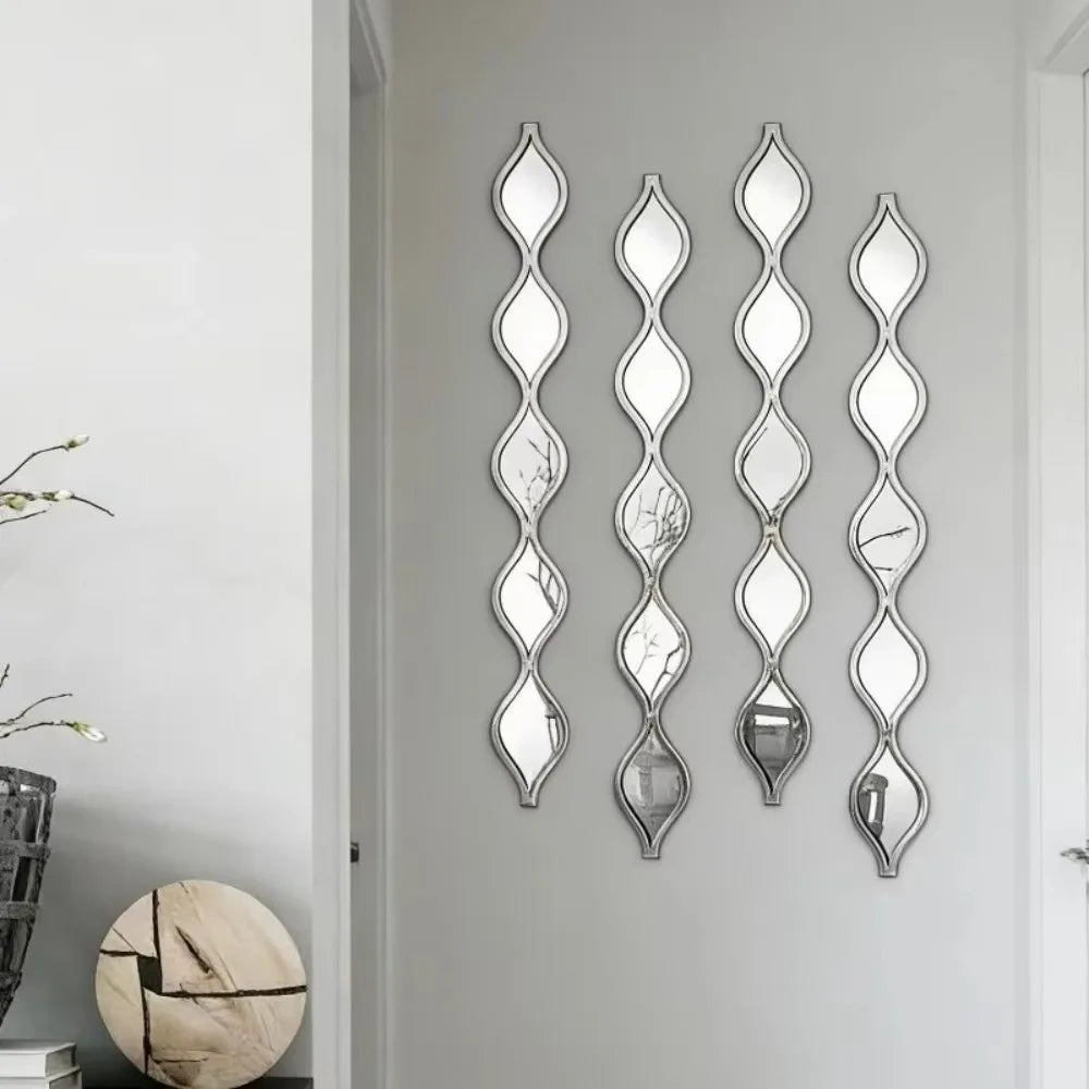 Gold Teardrop Acrylic Mirror Wall Stickers – 5 Pack Mirror Wall Sticker HIP