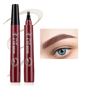 JUJU Dream 4-Tip Eyebrow Pencil – Waterproof & Long-Lasting Eyebrow Pencil HIP 03