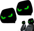 Big Eyes Car Headrest Covers Set of 2 – SUV & Truck Decor Car Headrest Cover HIP black