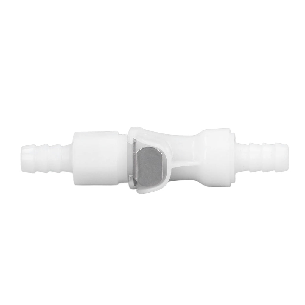 Hose Coupling Connector Quick Replacement Plastic Hose Quick Connector Food Grade Plastic 5/16in for Gas system for HIP