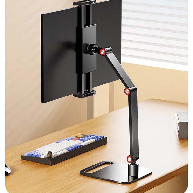 OULLX Foldable Desk Stand – Adjustable, Fits Up to 17.3" Adjustable Device Stand HIP