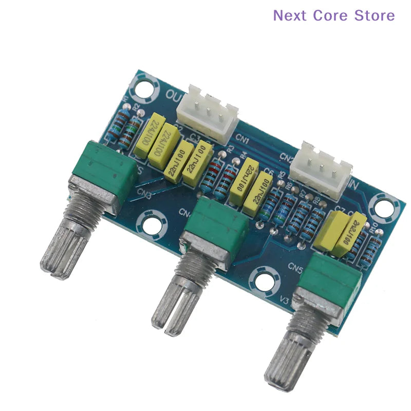 XH-M802 Passive Tone Board – Treble, Bass & Volume PCB Tone Control PCB HIP