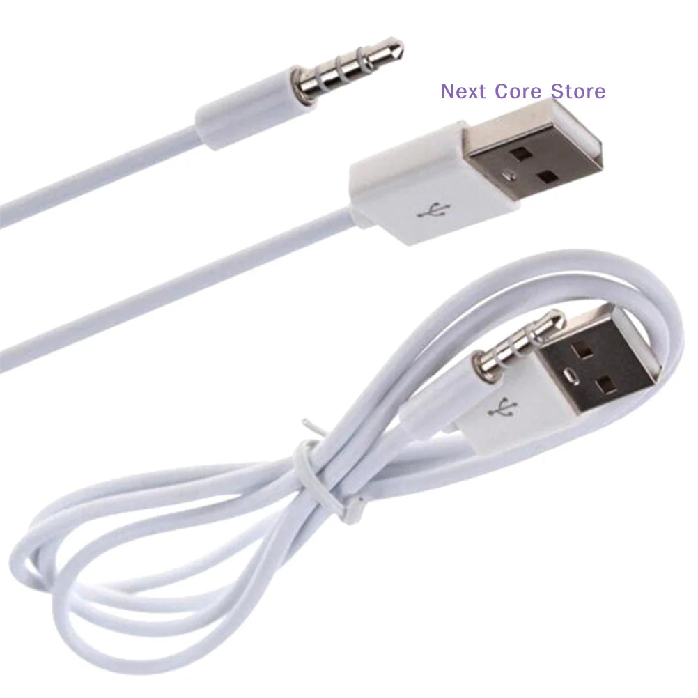 3.5mm AUX to USB 2.0 Charging & Data Cable – 3.3FT USB Charging Cable HIP