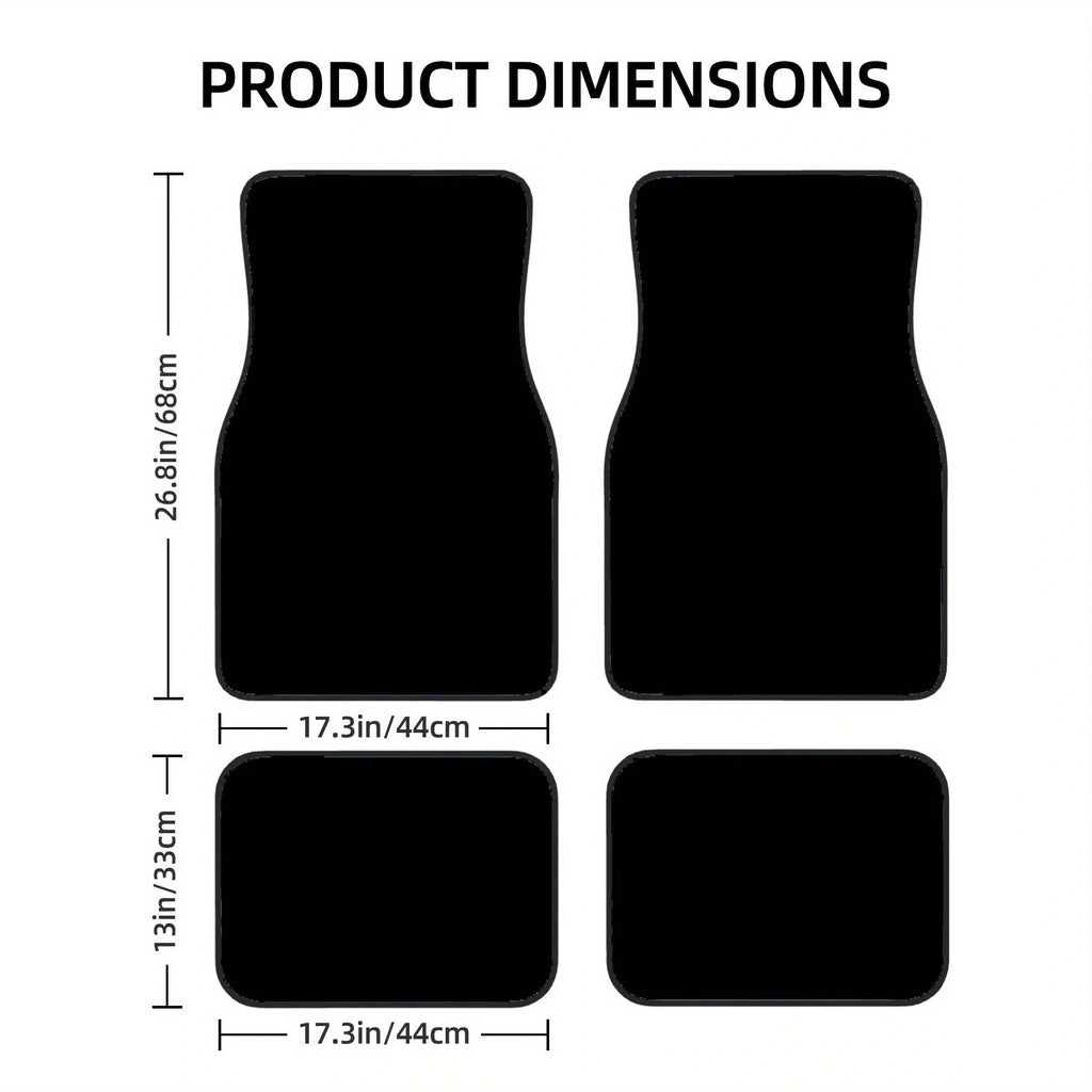 Red Strawberry Car Floor Mats – Anti-Slip, Universal Fit Car Floor Mats HIP