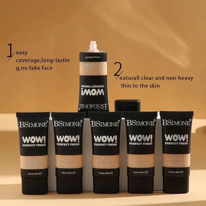 Perfect Fresh Matte Foundation Lightweight Super Longwear Hydrating Natural Finish Buildable Coverage Non-Cakey Suitable For Dry HIP