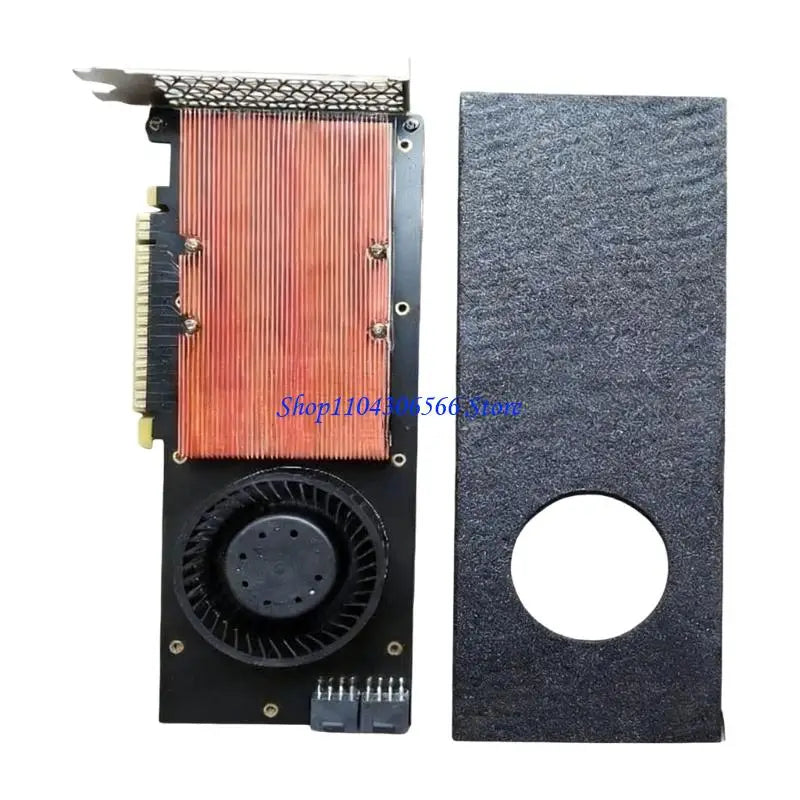 PCIe Conversion Board for V100 SXM2 GPU + Active Cooling Fan GPU Adapter Board HIP