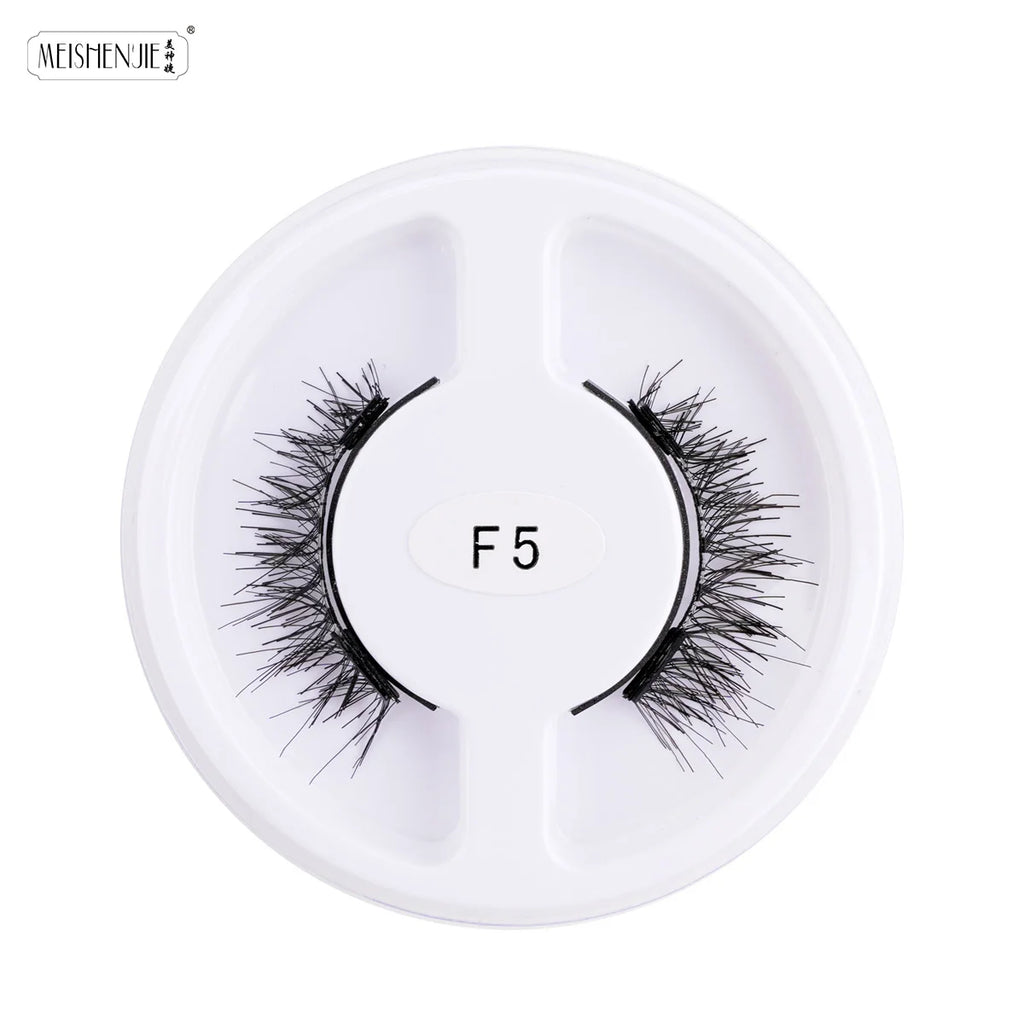 MEISHENJIE 5 Pairs Magnetic Eyelashes with Magnetic Lashes Applicater Reusable Mixed Style False Eyelashes Cílios Wholesale Cils HIP