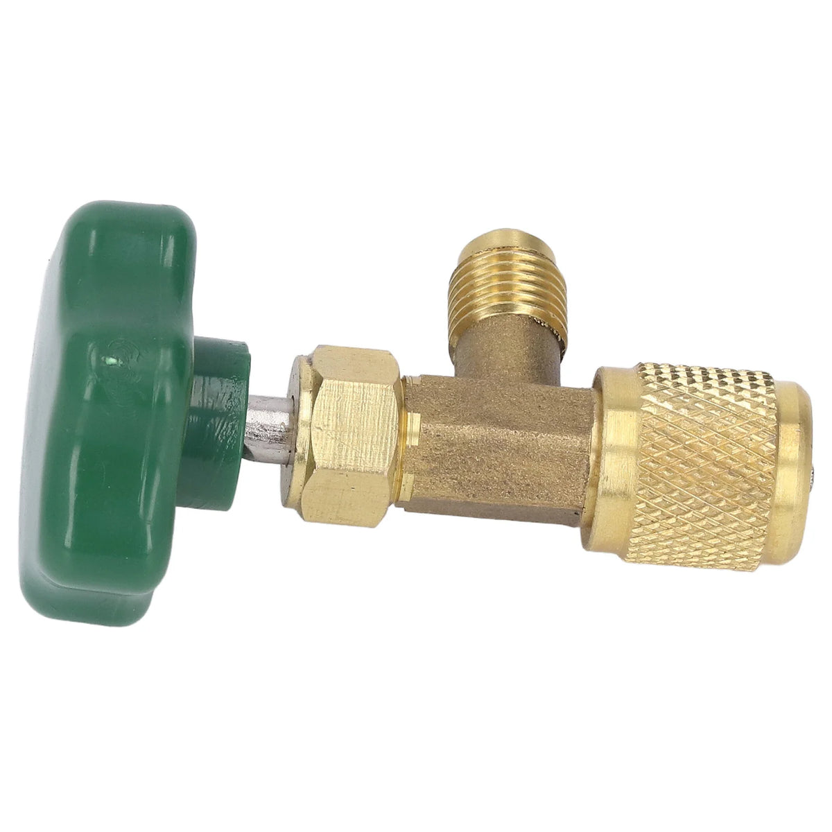 Air Conditioning Parts Air Conditioning Refrigerant Valve Copper ABS Leak Proof 1/4in SAE Refrigerant Valve for Replacement HIP