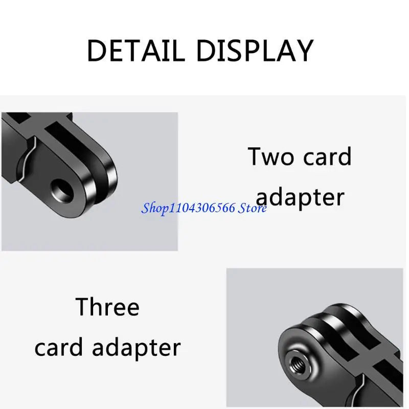 Aluminum Action Camera Bike Mount Adapter – Insta360 Fit Camera Mount Adapter HIP