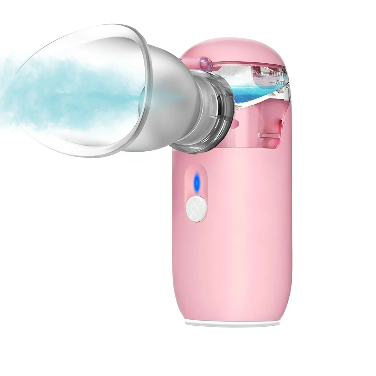 Fireurus Handheld Eye Mist Nebulizer Spa Atomizer & Eyeshade Eye Mist Nebulizer HIP Pink No plug