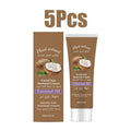 Gentle Facial Hair Removal Cream with Coconut Oil – 100g Facial Depilatory Cream HIP 5Pcs