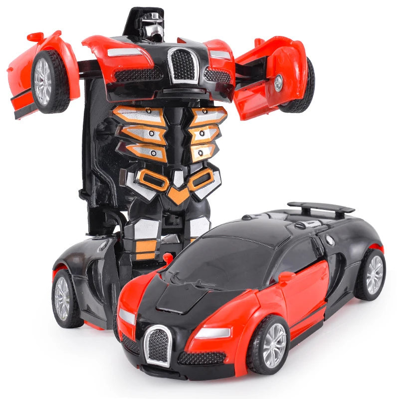 Collision Deformation Robot Toy Car – Dual Form Kids Gift Transformation Toy Car HIP