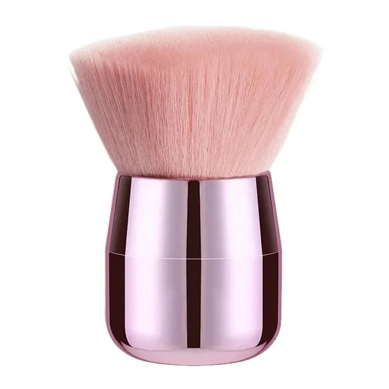 Mini Fluffy Blush & Loose Powder Brush Set – Travel Size Blush Powder Brush HIP C748-Flat-1pcs