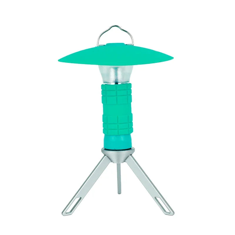 Portable LED Camping Lantern – Tripod Bracket Compatible LED Camping Lantern HIP 2022 green