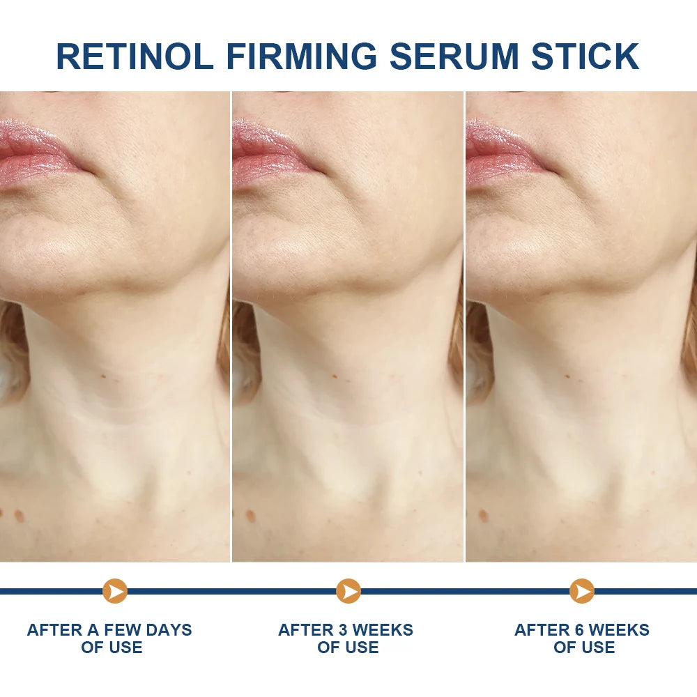 Retinol Firming Serum Stick with Antioxidants Tighten Firm Wrinkles and Laugh Lines Anti-Aging Moisturizers Eye Neck Skincare HIP