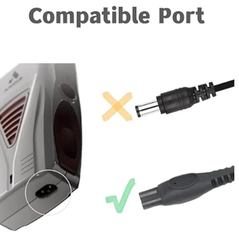 USB Charging Cable for Andis ProFoil TS-1 TS-2 17150 17165 Shavers Shaver Charging Cable HIP