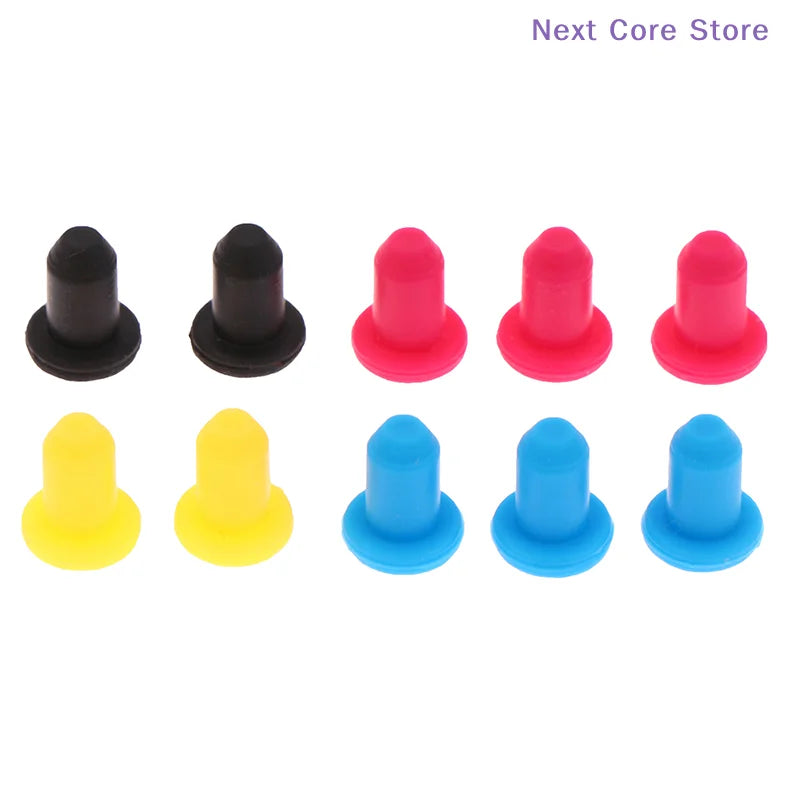 10-Pack 4mm Rubber Silicone Seal Plugs for Printer Ink Systems Printer Seal Plugs HIP