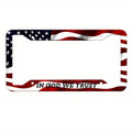 Eagle Banner Independence Day License Plate Frame | Universal Fit License Plate Frame HIP 1