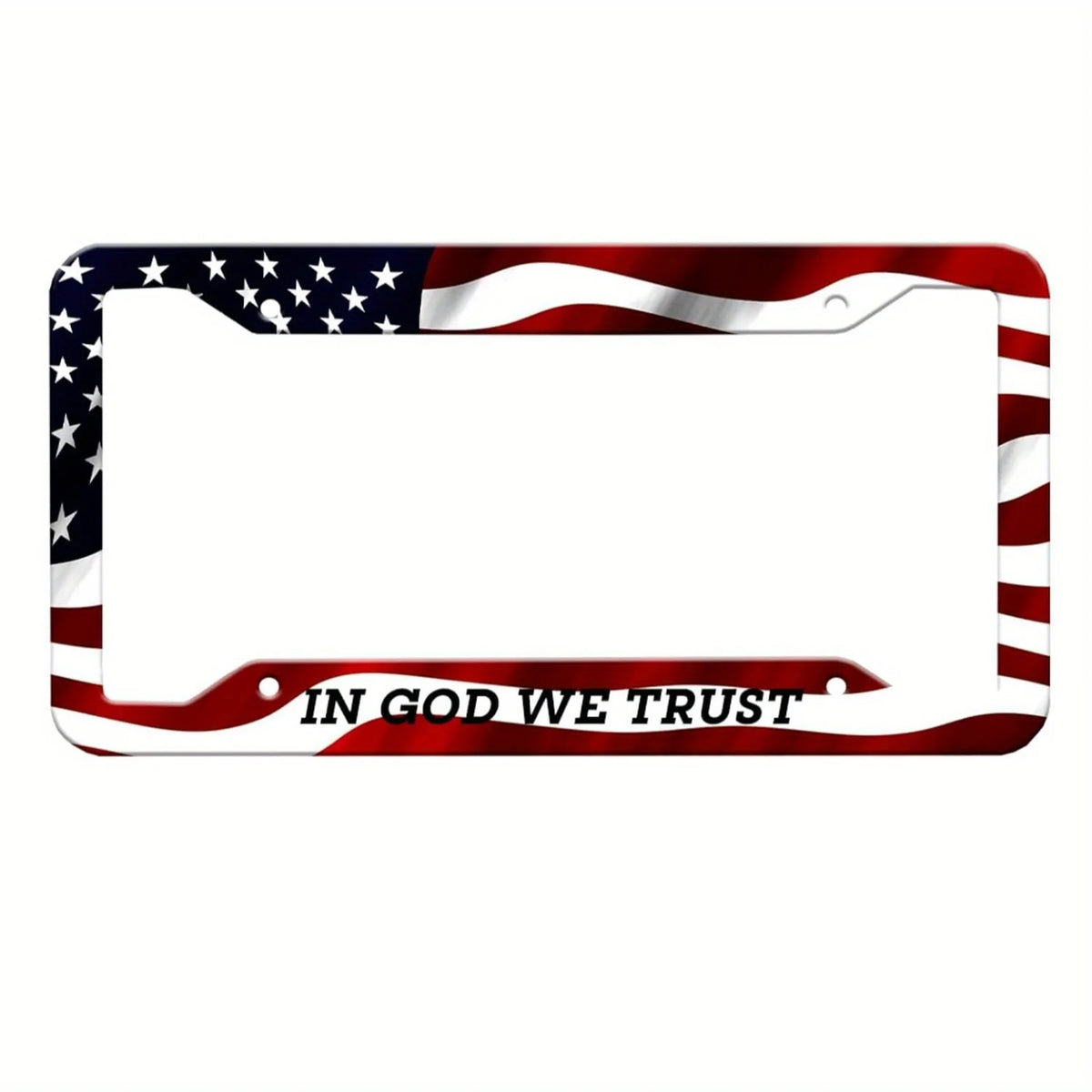 Eagle Banner Independence Day License Plate Frame | Universal Fit License Plate Frame HIP 1