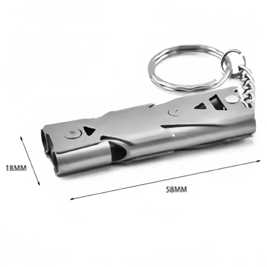 Survival Whistle Keychain – 150–180 dB Emergency Outdoor Whistle Emergency Survival Whistle HIP