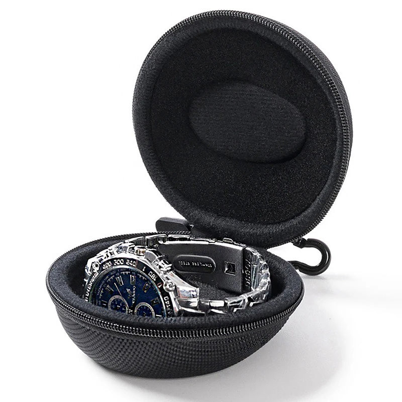 Portable Travel Watch Case – EVA Hard Shell Storage Box Watch Travel Case HIP